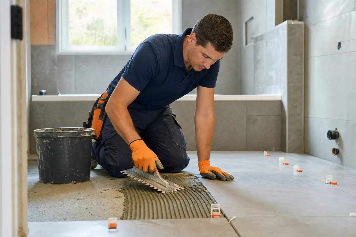 Tile & Stone professional at work