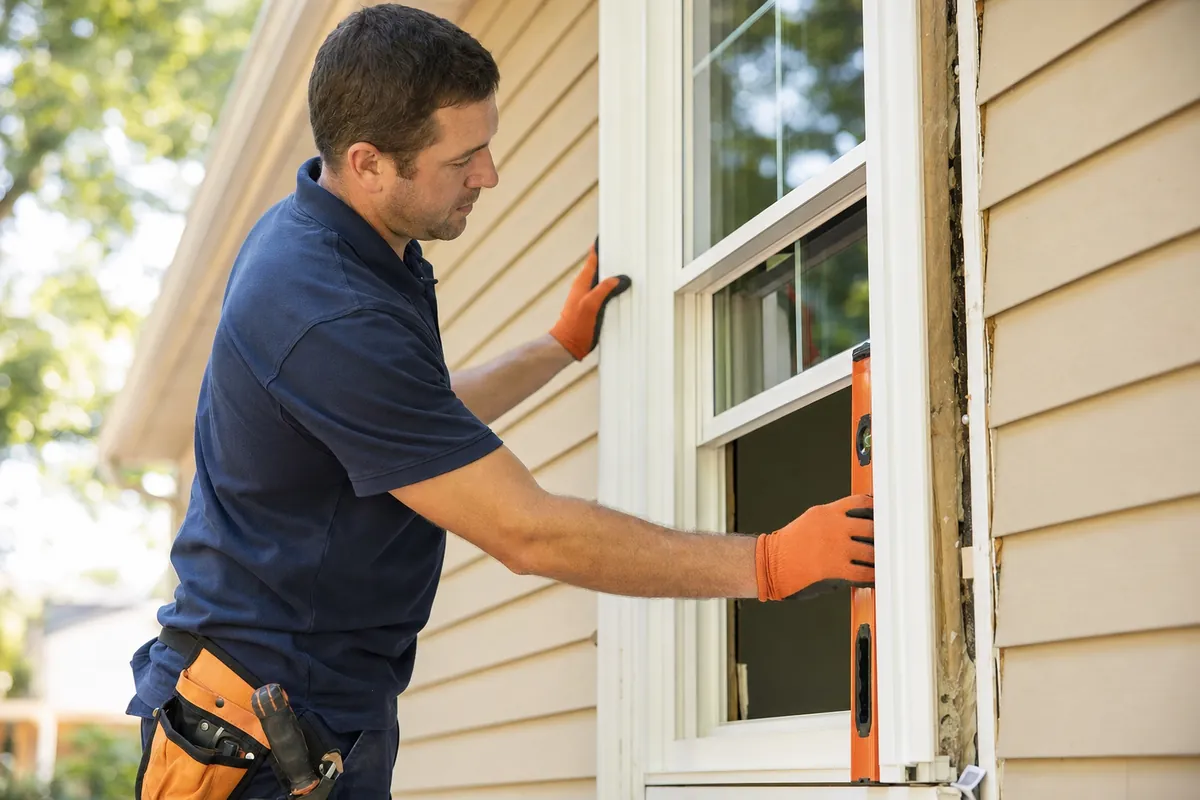 Windows & Doors professional at work